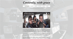Desktop Screenshot of contentlywithgrace.com